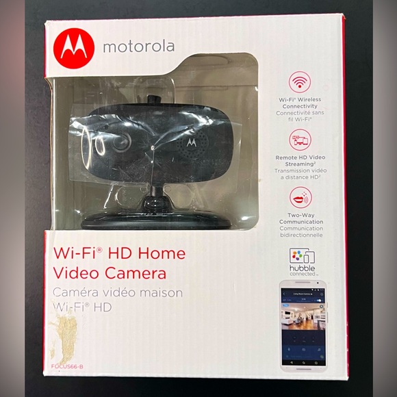 NIB Motorola FOCUS66-B Wi-Fi HD Home Monitoring Camera System Security Protect - Picture 3 of 8